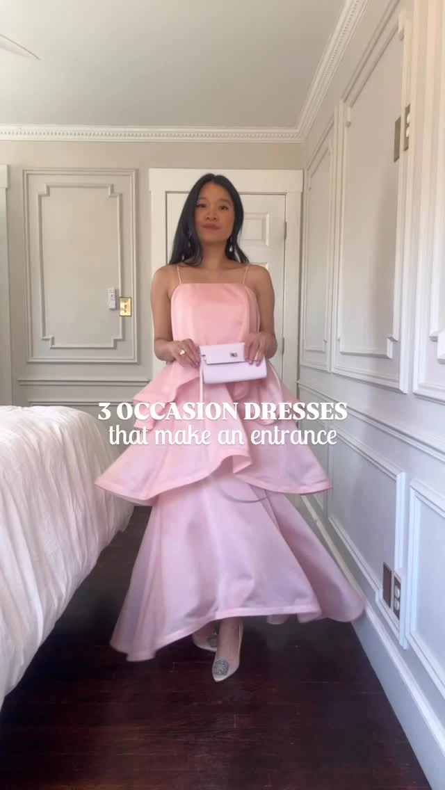 strapless open back dress Twist Pink Cutout Halter Midi Dress – Ohmollydress main image 0